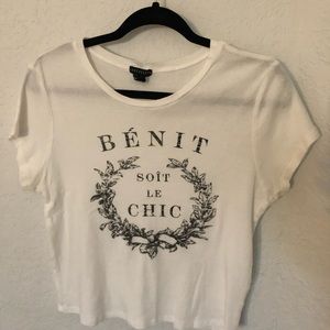 French babydoll crop